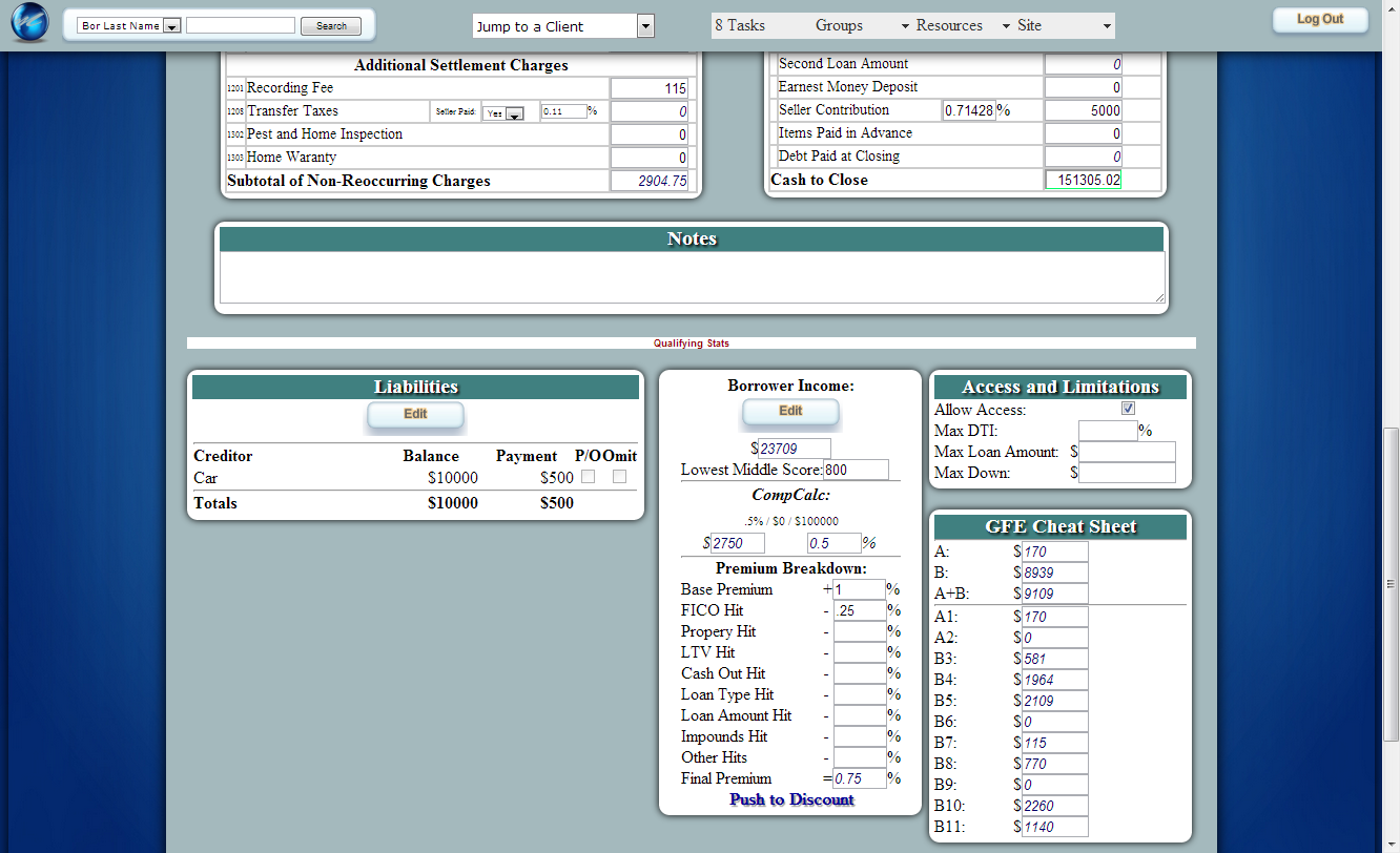 Mortgage Analysis Illustration